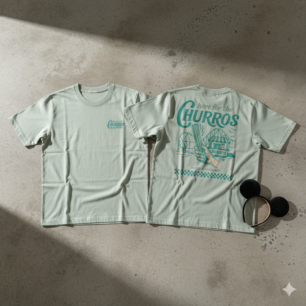 Here for the Churros (Sage Green)