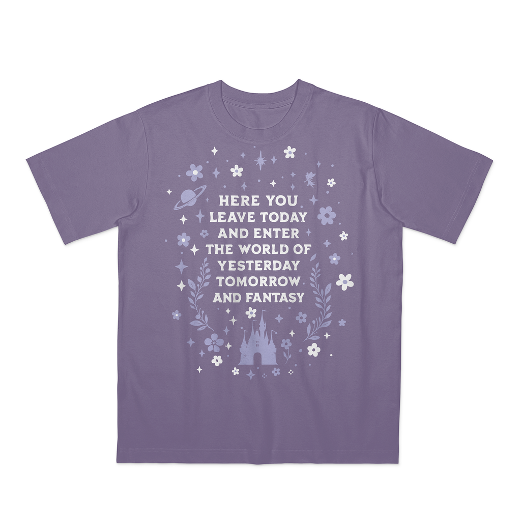 Yesterday Tomorrow and Fantasy Tee (Purple)