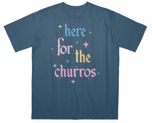 Here for the Churros (dark blue)