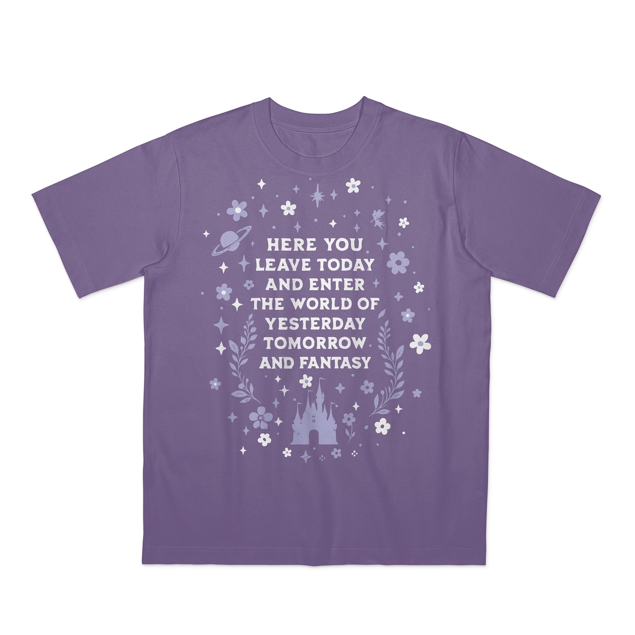 Yesterday Tomorrow and Fantasy Tee (Purple)