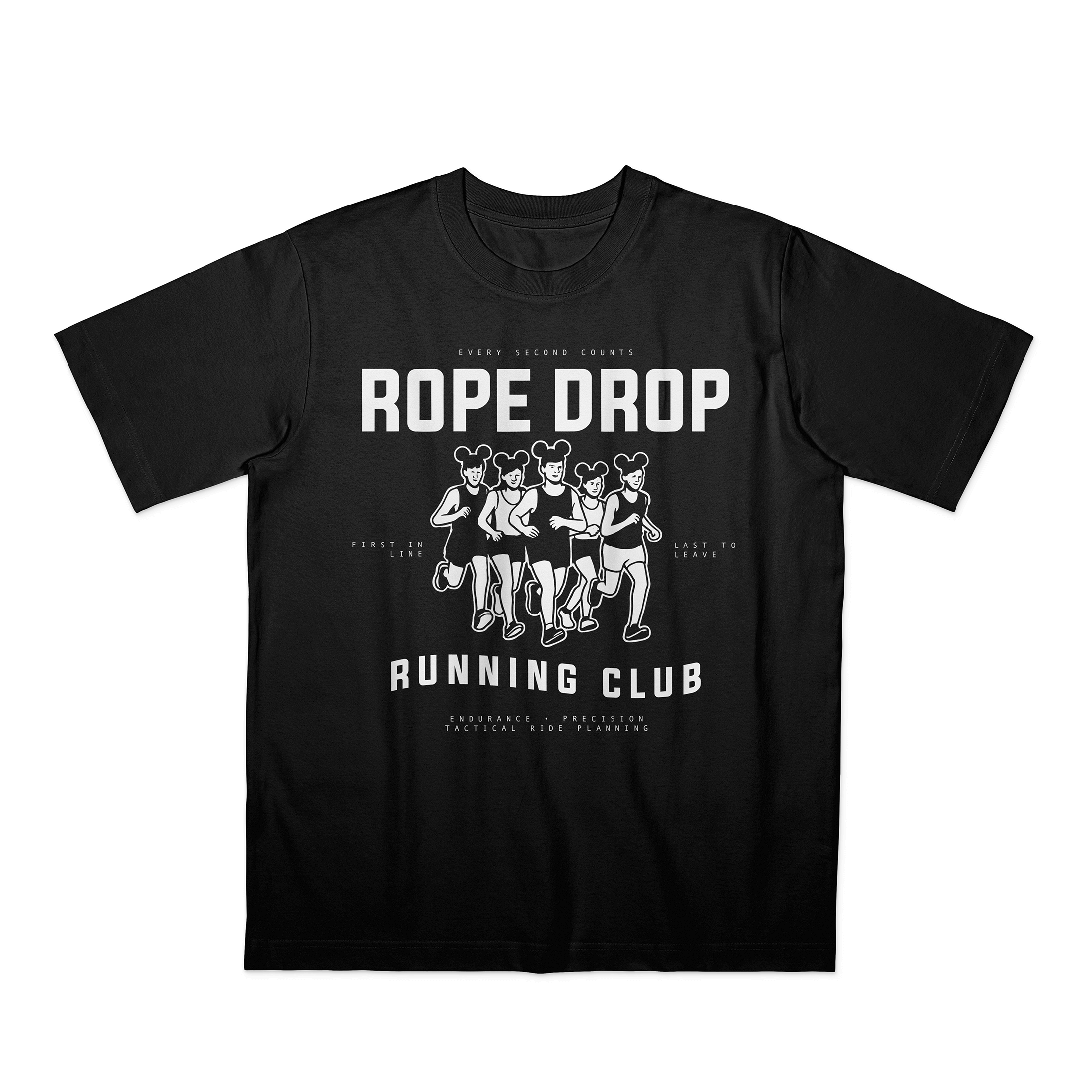 Rope Drop Running Club (Black)
