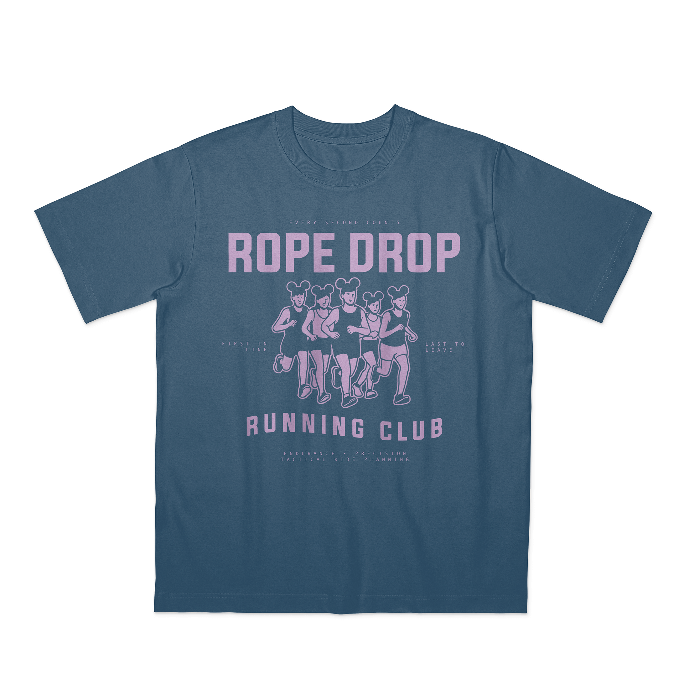 Rope Drop Running Club (Blue & Purple)